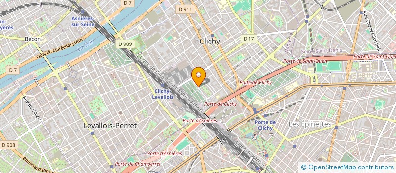 localisation de l'entreprise MONSIEUR ALEXANDRE PY à CLICHY