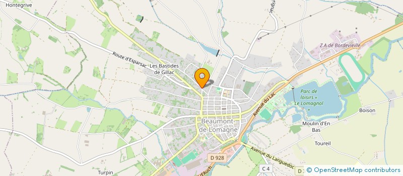 localisation de l'entreprise MONSIEUR ALEXANDRE QUAISSER  LABENNE