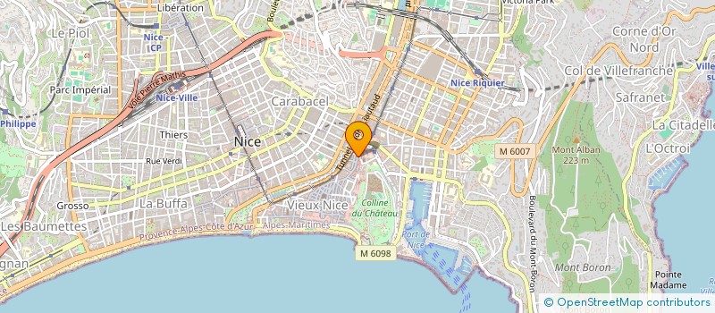 localisation de l'entreprise MONSIEUR ALEXANDRE QUARANTA à NICE