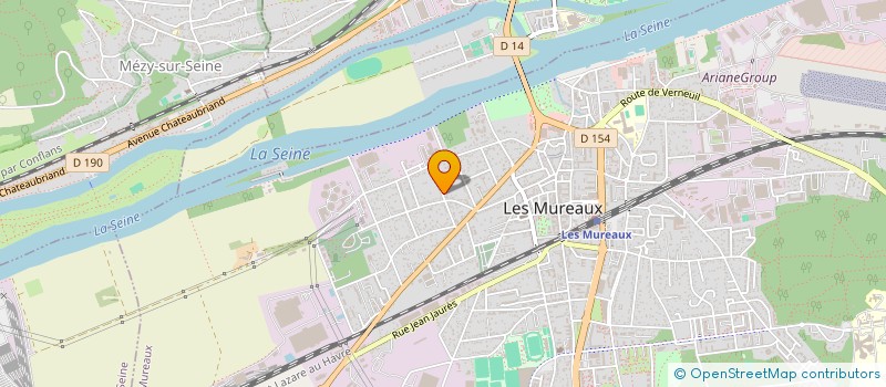 localisation de l'entreprise MONSIEUR ALEXANDRE QUATTRINI à LES MUREAUX