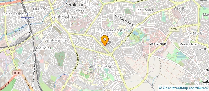 localisation de l'entreprise MONSIEUR ALEXANDRE QUEHAN  PERPIGNAN