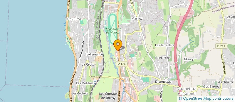 localisation de l'entreprise MONSIEUR ALEXANDRE QUENET à AIX-LES-BAINS