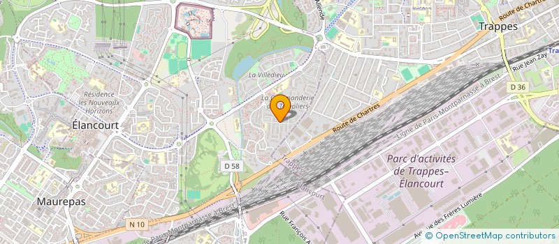 localisation de l'entreprise MONSIEUR ALEXANDRE QUENOUILLE à ELANCOURT