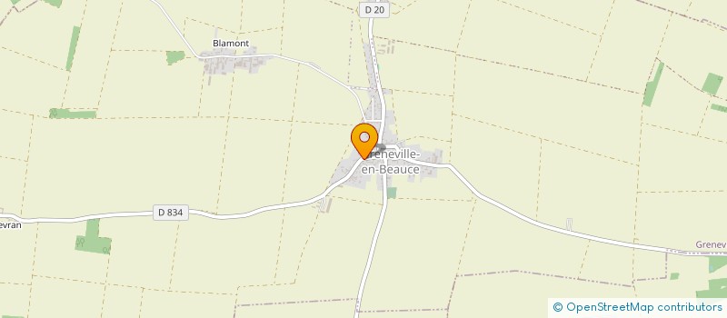 localisation de l'entreprise MONSIEUR ALEXANDRE QUINOT à GRENEVILLE-EN-BEAUCE