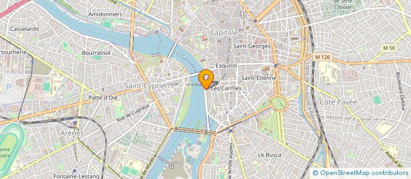 localisation de l'entreprise MONSIEUR ALEXANDRE QUOD à TOULOUSE