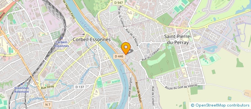 localisation de l'entreprise MONSIEUR ALEXANDRE RADIONOFF à CORBEIL-ESSONNES
