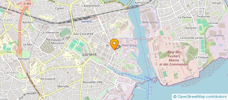 localisation de l'entreprise MONSIEUR ALEXANDRE RAGUSA  LORIENT