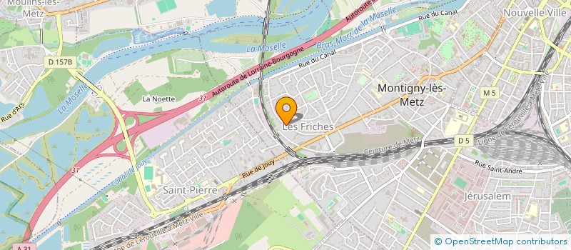 localisation de l'entreprise MONSIEUR ALEXANDRE RAHIRE  MONTIGNY-LES-METZ