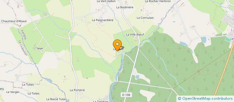 localisation de l'entreprise MONSIEUR ALEXANDRE RAMBAUD  PARIGNE