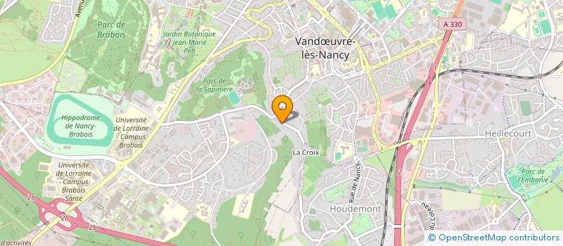 localisation de l'entreprise MONSIEUR ALEXANDRE RAOUL  VANDUVRE-LES-NANCY