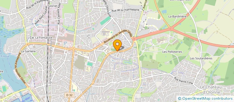 localisation de l'entreprise MONSIEUR ALEXANDRE RATIER à LES SABLES D'OLONNE