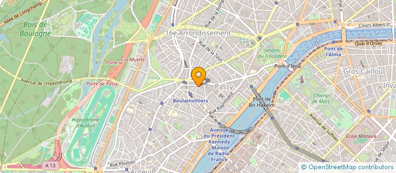 localisation de l'entreprise MONSIEUR ALEXANDRE RATUT  PARIS