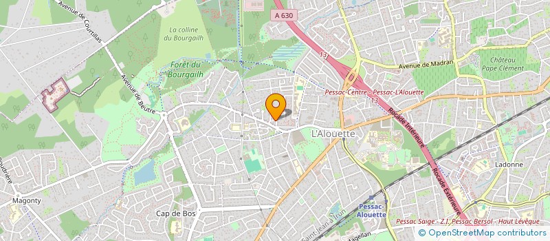 localisation de l'entreprise MONSIEUR ALEXANDRE RAULT à PESSAC