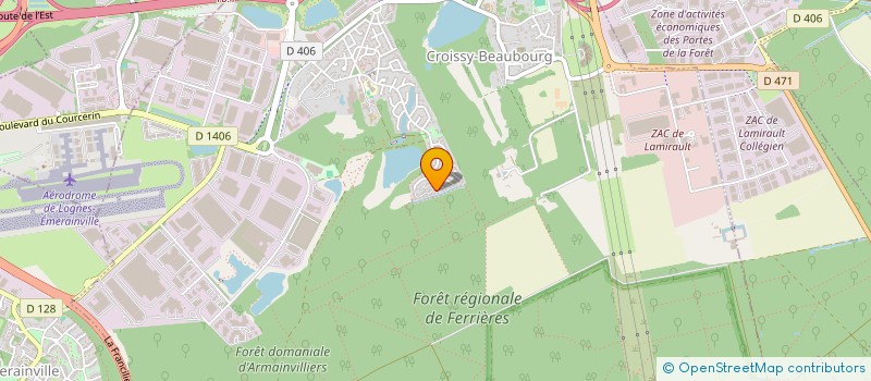 localisation de l'entreprise MONSIEUR ALEXANDRE REARD  CROISSY-BEAUBOURG