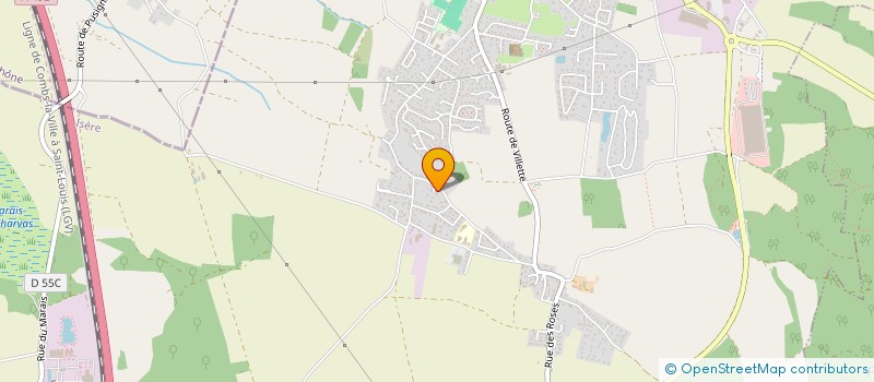 localisation de l'entreprise MONSIEUR ALEXANDRE RECCHIA  VILLETTE-D'ANTHON