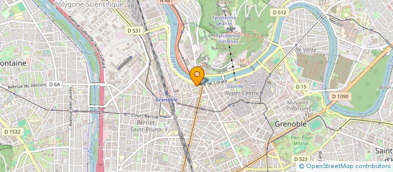 localisation de l'entreprise MONSIEUR ALEXANDRE REGNAULT  GRENOBLE