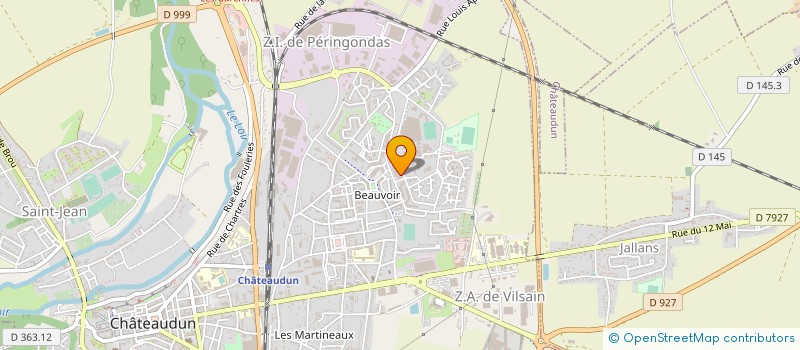 localisation de l'entreprise MONSIEUR ALEXANDRE REGNAUT à CHATEAUDUN