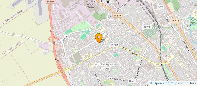 localisation de l'entreprise MONSIEUR ALEXANDRE REGNIER  BARBEREY-SAINT-SULPICE