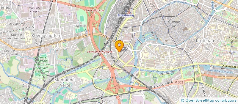 localisation de l'entreprise MONSIEUR ALEXANDRE REITER à STRASBOURG