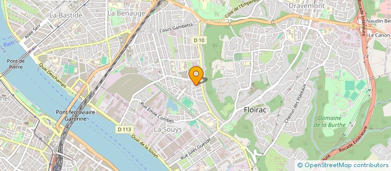 localisation de l'entreprise MONSIEUR ALEXANDRE REN  FLOIRAC