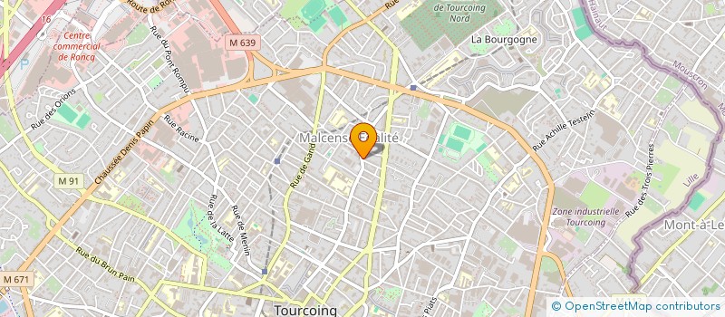 localisation de l'entreprise MONSIEUR ALEXANDRE RENARD  TOURCOING