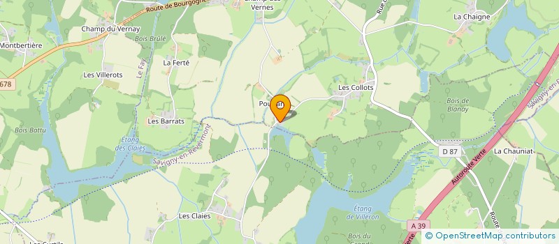 localisation de l'entreprise MONSIEUR ALEXANDRE RENAUD  BEAUREPAIRE-EN-BRESSE