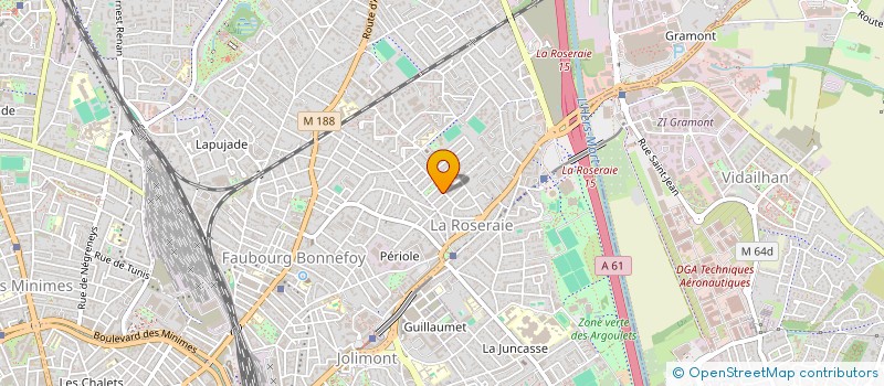localisation de l'entreprise MONSIEUR ALEXANDRE RENAUD à TOULOUSE