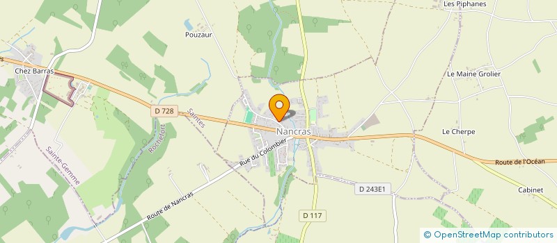 localisation de l'entreprise MONSIEUR ALEXANDRE RENAUD  NANCRAS