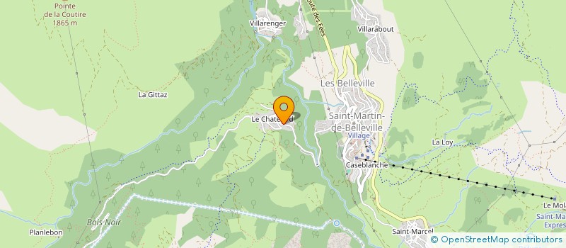 localisation de l'entreprise MONSIEUR ALEXANDRE RENAUX  LES BELLEVILLE