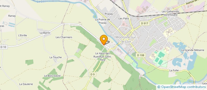 localisation de l'entreprise MONSIEUR ALEXANDRE RETAT  MONTOIRE-SUR-LE-LOIR