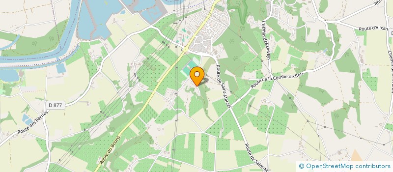 localisation de l'entreprise MONSIEUR ALEXANDRE REVIRE à CHATEAUNEUF-SUR-ISERE