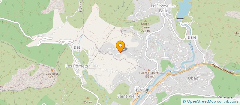 localisation de l'entreprise MONSIEUR ALEXANDRE REYNAUD à LE REVEST-LES-EAUX