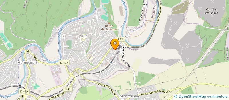 localisation de l'entreprise MONSIEUR ALEXANDRE RIABY  JUF