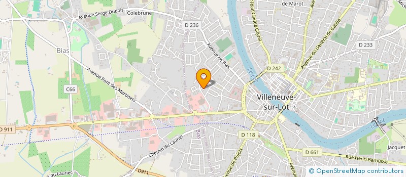 localisation de l'entreprise MONSIEUR ALEXANDRE RIBAUT à VILLENEUVE-SUR-LOT