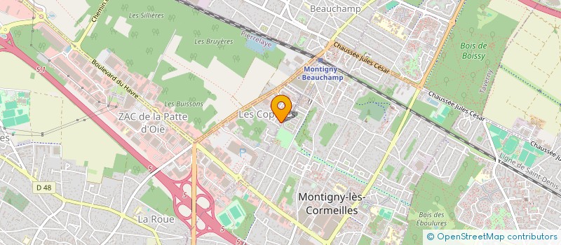 localisation de l'entreprise MONSIEUR ALEXANDRE RIBEIRO  HERBLAY-SUR-SEINE