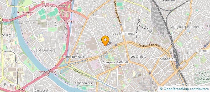 localisation de l'entreprise MONSIEUR ALEXANDRE RICARD à TOULOUSE