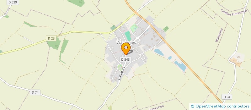 localisation de l'entreprise MONSIEUR ALEXANDRE RICHARD  WAVIGNIES