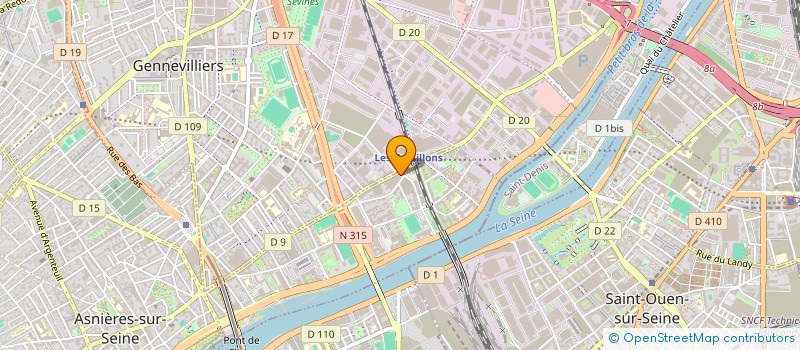 localisation de l'entreprise MONSIEUR ALEXANDRE RICHARDIER  ASNIERES-SUR-SEINE