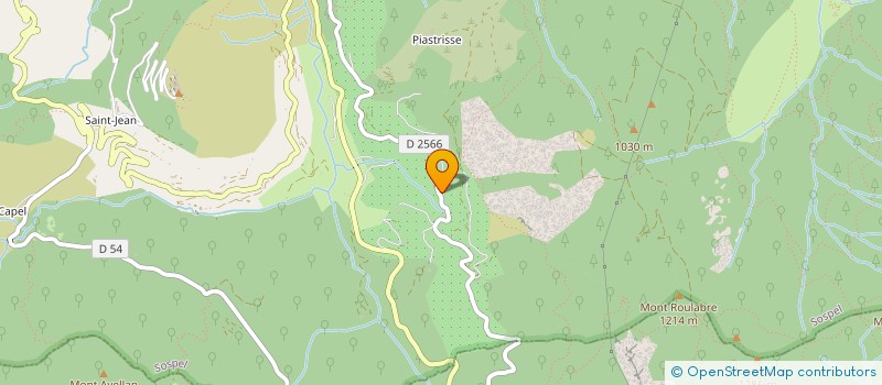 localisation de l'entreprise MONSIEUR ALEXANDRE RICORDI  SOSPEL