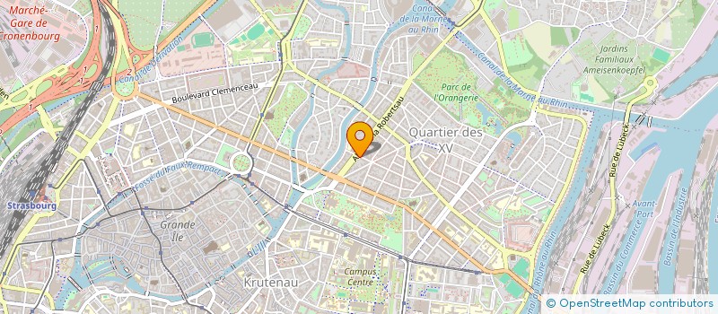 localisation de l'entreprise MONSIEUR ALEXANDRE RIGAUX  STRASBOURG
