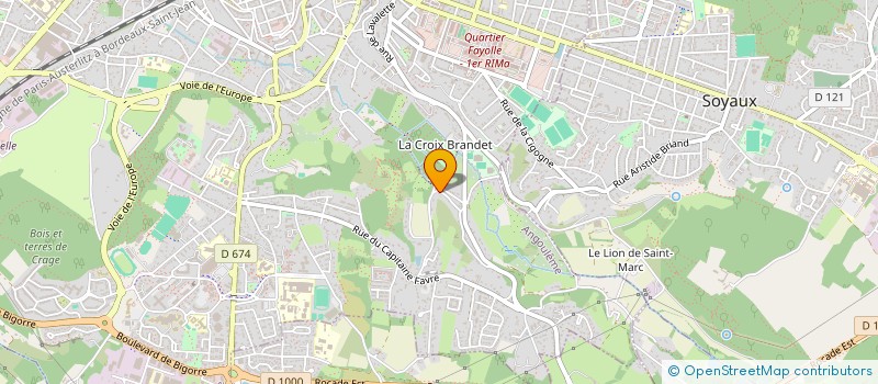 localisation de l'entreprise MONSIEUR ALEXANDRE RISTORCELLI à ANGOULEME