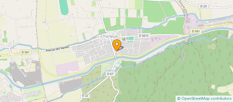 localisation de l'entreprise MONSIEUR ALEXANDRE RITTER  CHARLEVAL