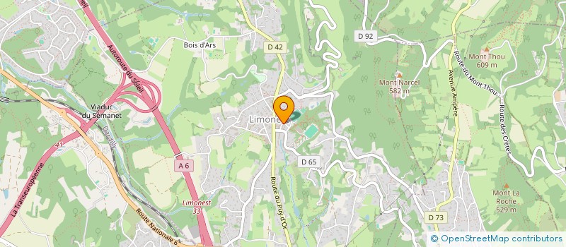 localisation de l'entreprise MONSIEUR ALEXANDRE RIVELA  LIMONEST