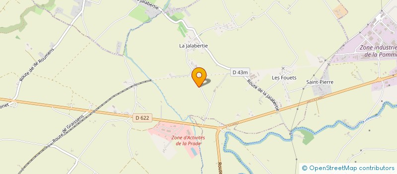 localisation de l'entreprise MONSIEUR ALEXANDRE RIVET  SAINT-FELIX-LAURAGAIS