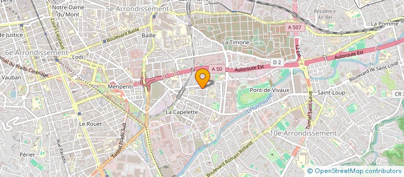 localisation de l'entreprise MONSIEUR ALEXANDRE RIVIE à MARSEILLE
