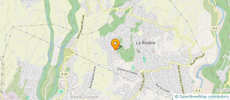 localisation de l'entreprise MONSIEUR ALEXANDRE RIVIERE à SAINT-LOUIS
