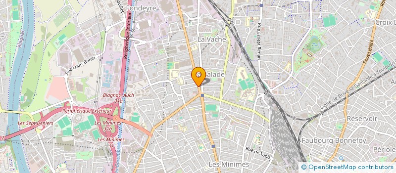 localisation de l'entreprise MONSIEUR ALEXANDRE RIVIERE à TOULOUSE