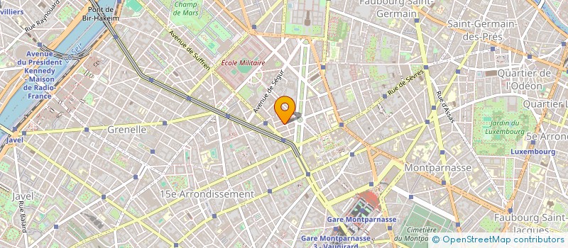 localisation de l'entreprise MONSIEUR ALEXANDRE ROBERT  PARIS