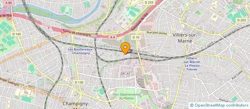 localisation de l'entreprise MONSIEUR ALEXANDRE ROBIN à CHAMPIGNY-SUR-MARNE