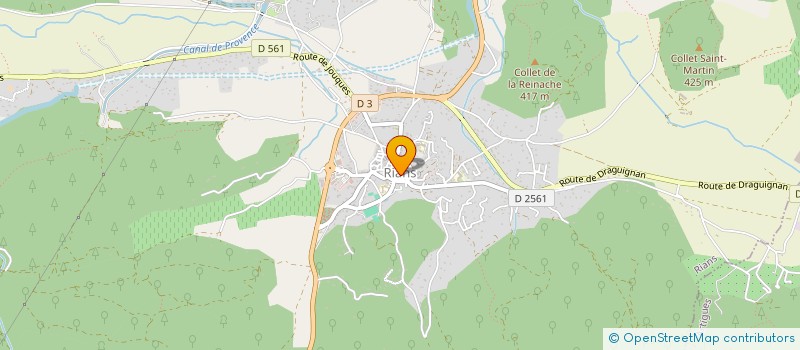 localisation de l'entreprise MONSIEUR ALEXANDRE ROCHE à LA VERDIERE